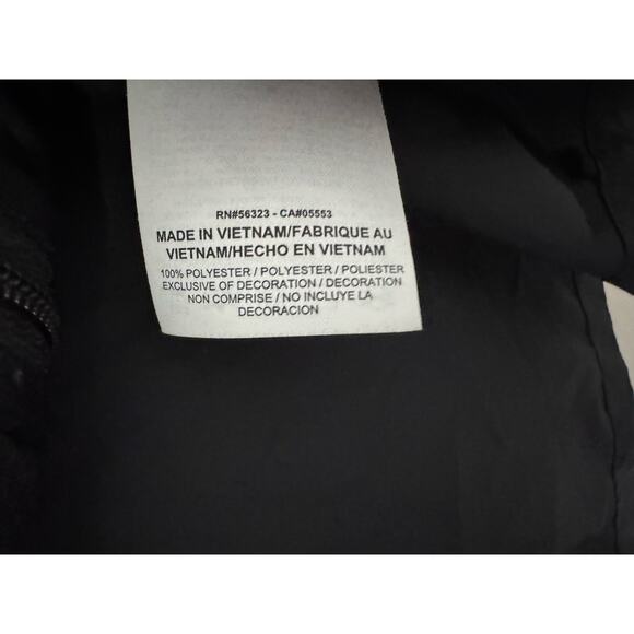 Nike Womens Night Flash Essential Hooded Jacket Black Reflective Size Small - Picture 6 of 6